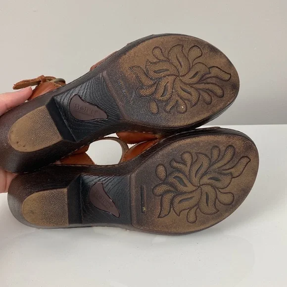Born Belinda Open Toe Heeled Sandal Size 10 - Picture 11 of 16